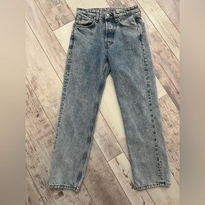 rag&bone size 25 Maya high rise ankle slim Straight leg